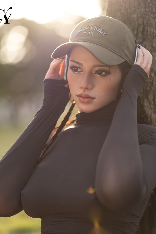 170cm/5ft7 D-Cup Silicone Head Outdoors Sex Doll RST Series - Amber