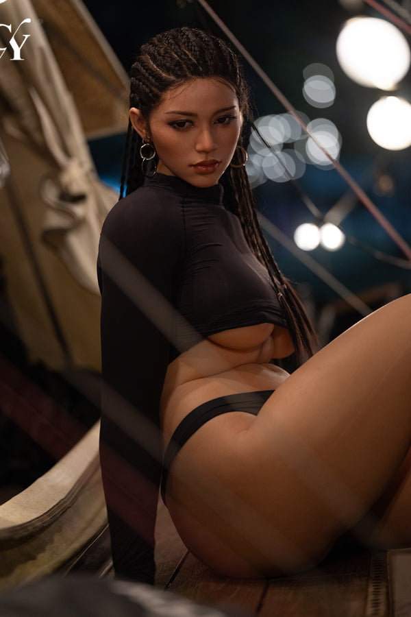 170cm/5ft7 D-Cup Silicone Head Outdoors Sex Doll RST Series - Amber