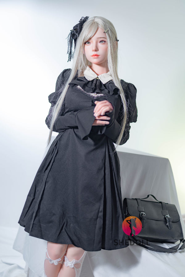 158cm/5ft C-cup Silicone Head Sex Doll - Guxiaoyu