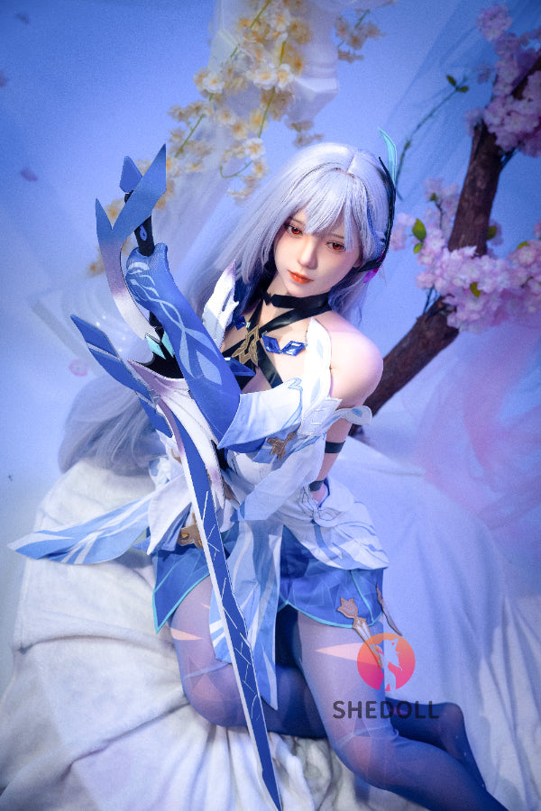 167cm/5ft7 D-cup Silicone Head Cosplay Sex Doll - GuXiaoYu, ROS Available