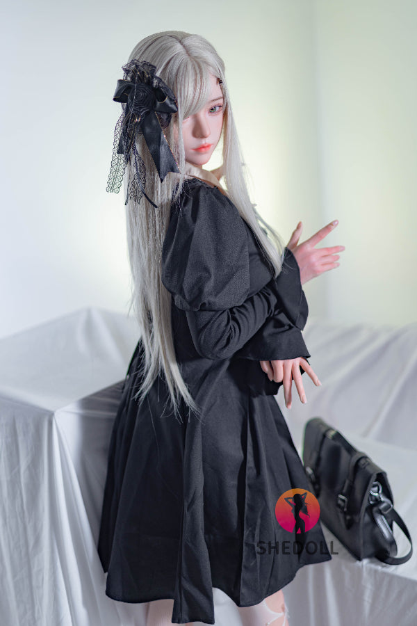 158cm/5ft C-cup Silicone Head Sex Doll - Guxiaoyu