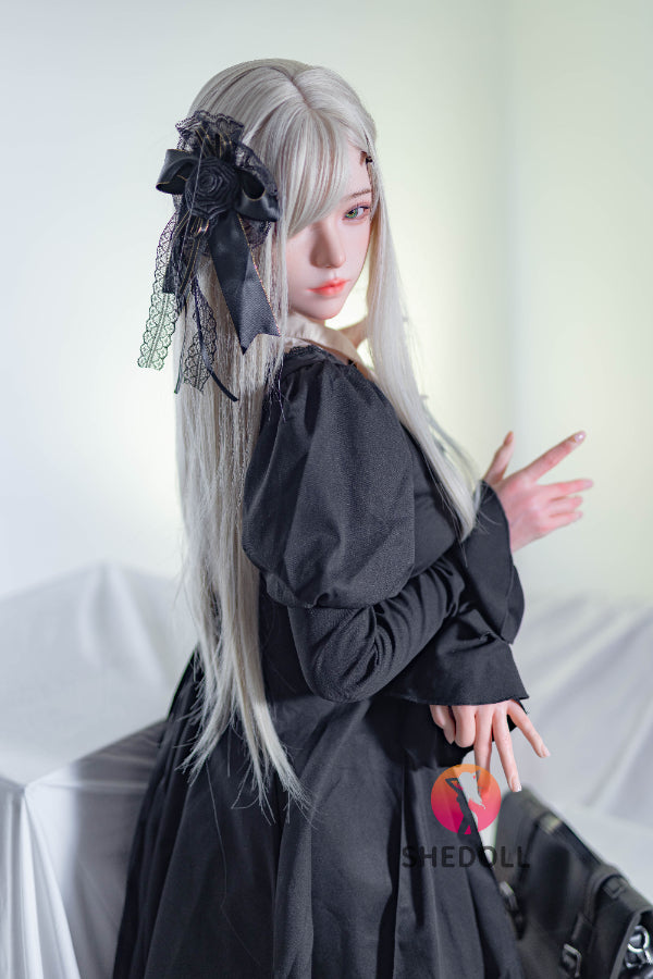 158cm/5ft C-cup Silicone Head Sex Doll - Guxiaoyu