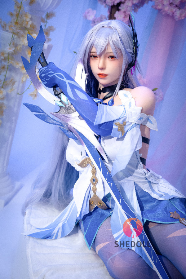 167cm/5ft7 D-cup Silicone Head Cosplay Sex Doll - GuXiaoYu, ROS Available