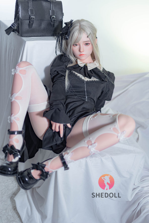 158cm/5ft C-cup Silicone Head Sex Doll - Guxiaoyu