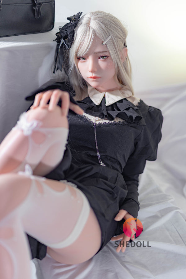 158cm/5ft C-cup Silicone Head Sex Doll - Guxiaoyu