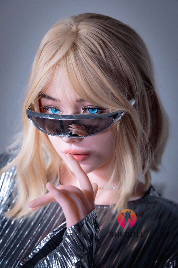 163cm/5ft4 H-cup Silicone Head Sex Doll - Tasha