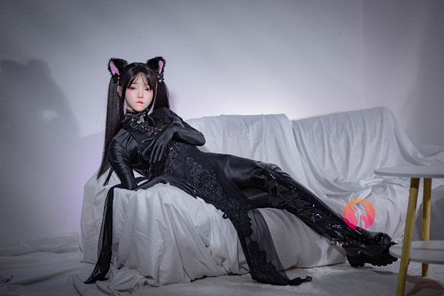 158cm/5ft C-cup Silicone Head Sex Doll - Chuyu