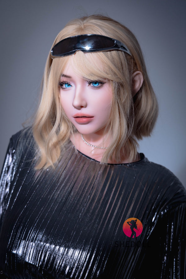 163cm/5ft4 H-cup Silicone Head Sex Doll - Tasha