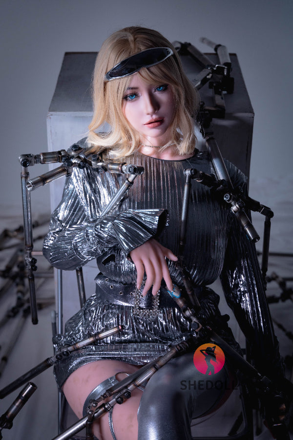 163cm/5ft4 H-cup Silicone Head Sex Doll - Tasha