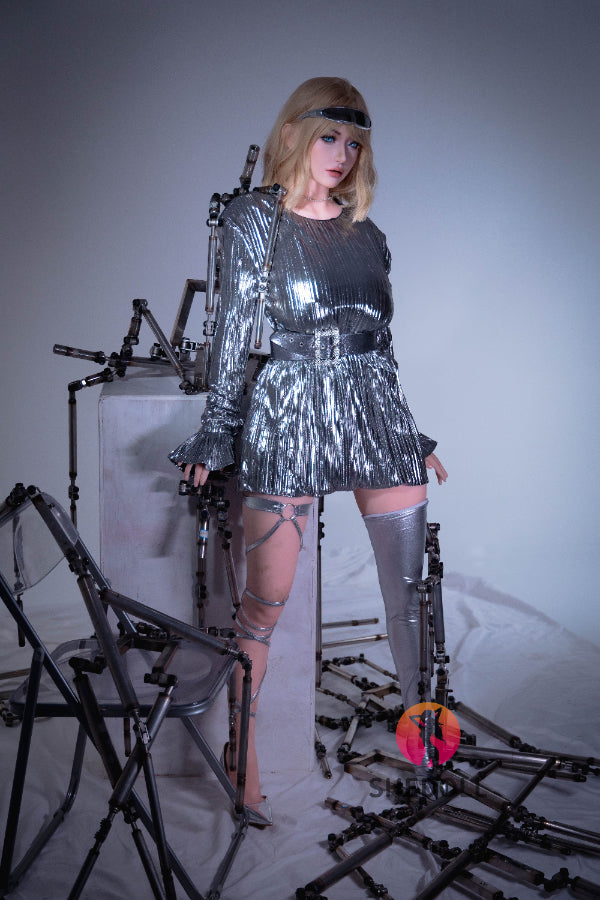 163cm/5ft4 H-cup Silicone Head Sex Doll - Tasha