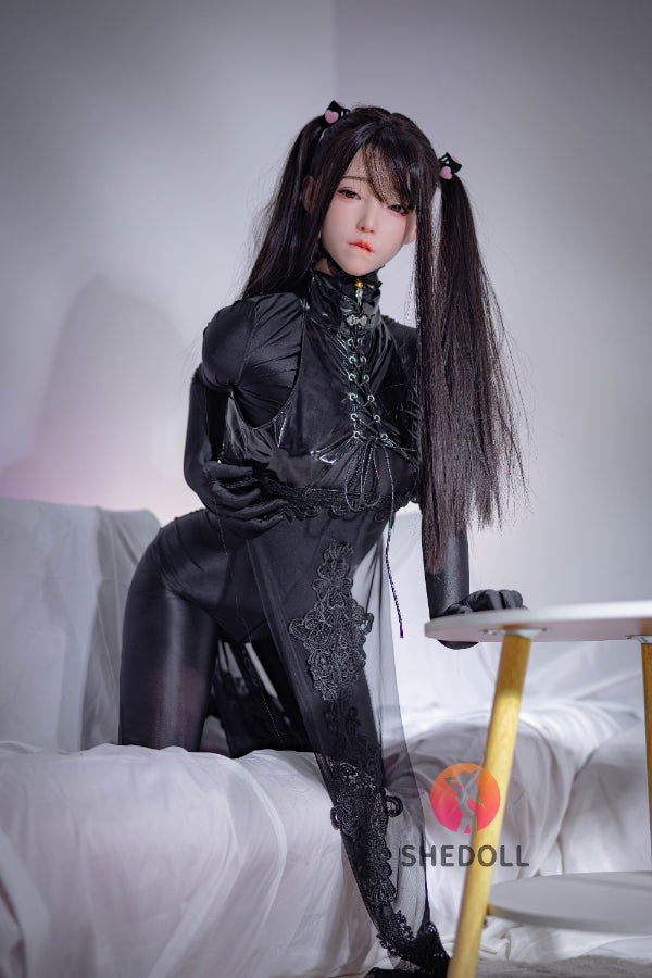 158cm/5ft C-cup Silicone Head Sex Doll - Chuyu