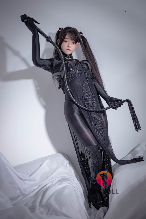 158cm/5ft C-cup Silicone Head Sex Doll - Chuyu