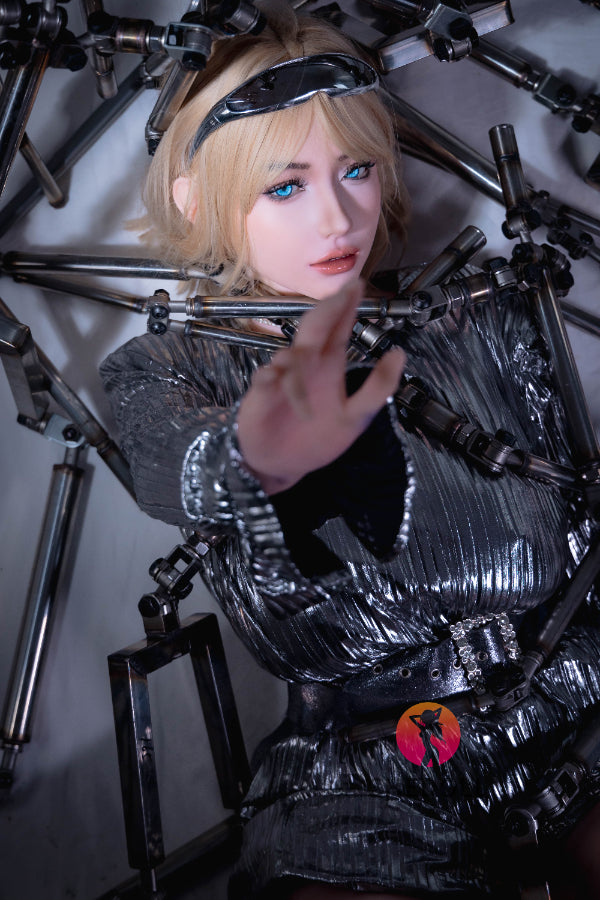 163cm/5ft4 H-cup Silicone Head Sex Doll - Tasha