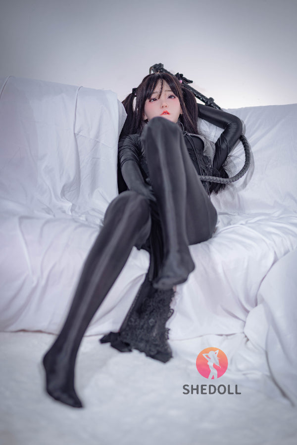 158cm/5ft C-cup Silicone Head Sex Doll - Chuyu