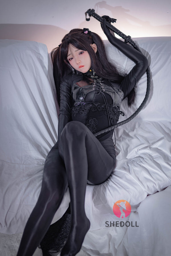 158cm/5ft C-cup Silicone Head Sex Doll - Chuyu