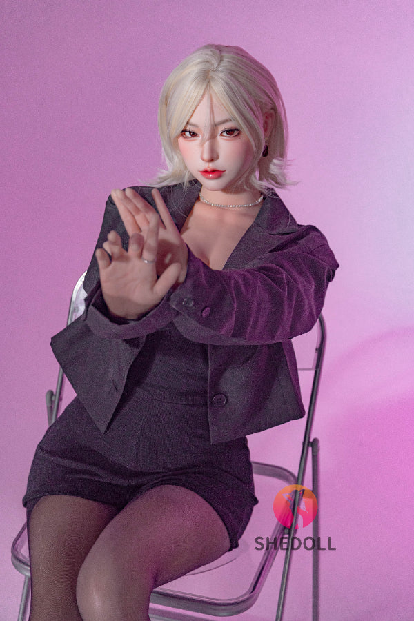 168cm/5ft8 D-cup Silicone Head Sex Doll - Bailu