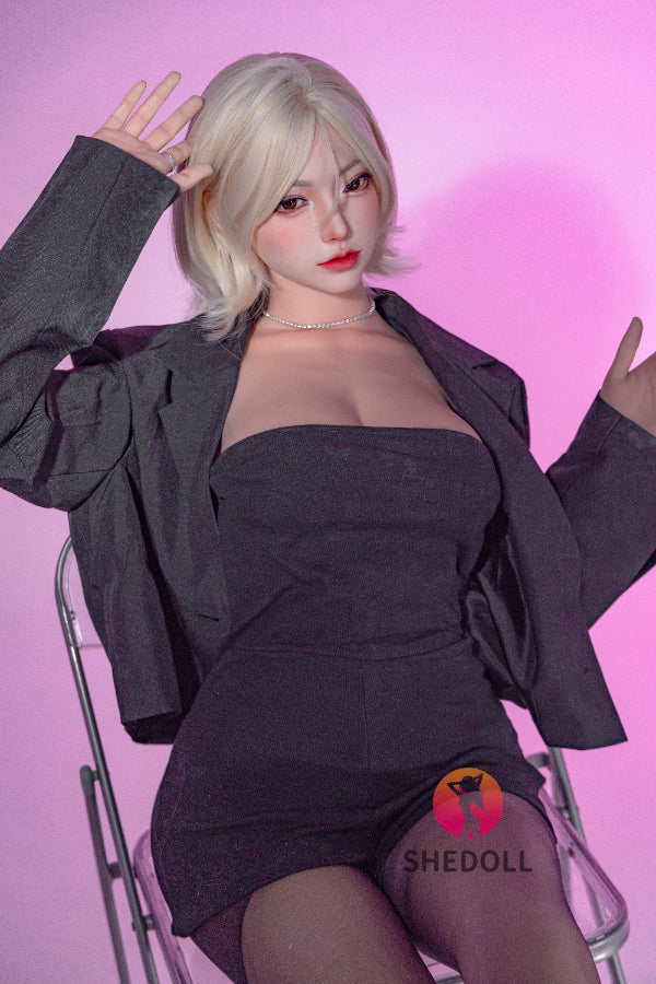 168cm/5ft8 D-cup Silicone Head Sex Doll - Bailu