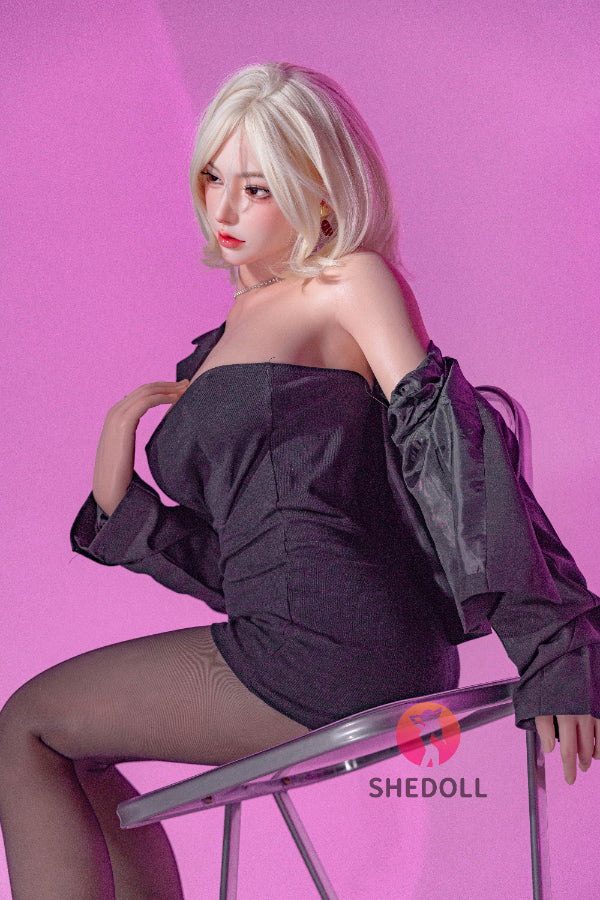 168cm/5ft8 D-cup Silicone Head Sex Doll - Bailu