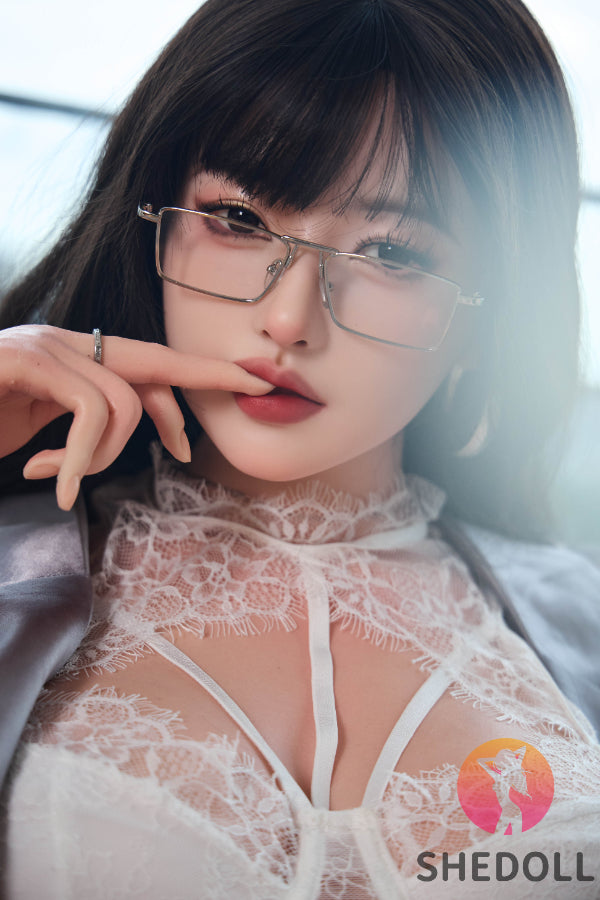 165cm/5ft5 E-cup Silicone Head Sex Doll - Suxingran