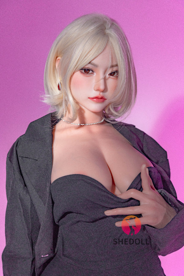 168cm/5ft8 D-cup Silicone Head Sex Doll - Bailu
