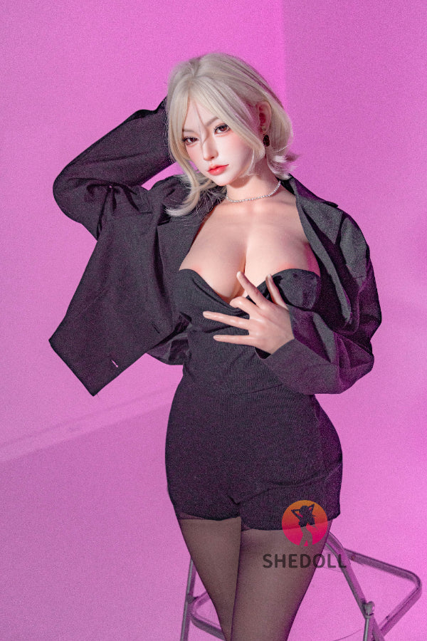 168cm/5ft8 D-cup Silicone Head Sex Doll - Bailu