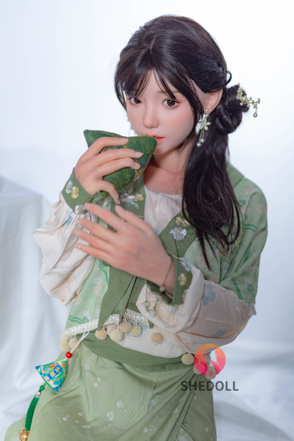 158cm/5ft C-cup Silicone Head Sex Doll - Zhiyuan