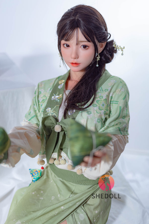 158cm/5ft C-cup Silicone Head Sex Doll - Zhiyuan