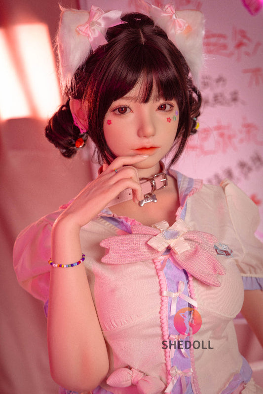 168cm/5ft8 D-cup Silicone Head Sex Doll - Zhiyuan