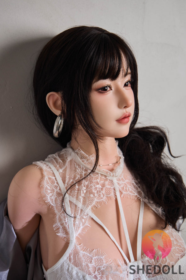 165cm/5ft5 E-cup Silicone Head Sex Doll - Suxingran