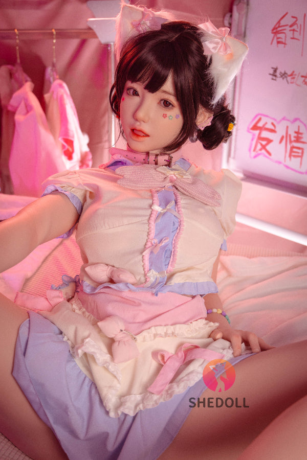 168cm/5ft8 D-cup Silicone Head Sex Doll - Zhiyuan