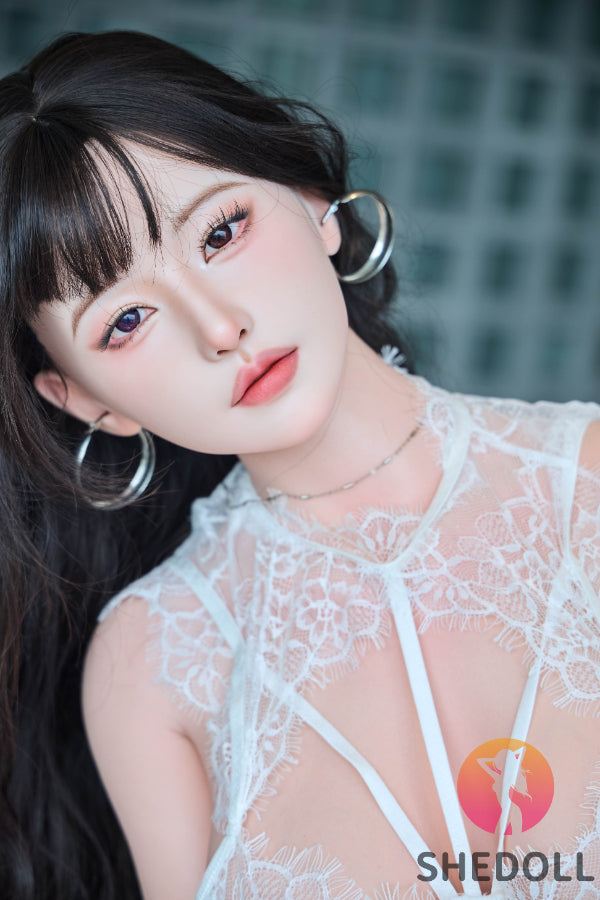 165cm/5ft5 E-cup Silicone Head Sex Doll - Suxingran