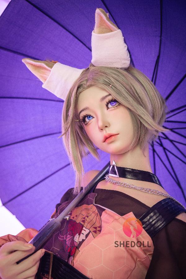 167cm/5ft7 D-cup Silicone Head Cosplay Sex Doll - Chuyue 2.0