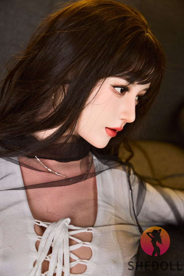 165cm/5ft5 E-cup Silicone Head Sex Doll - Suyuening