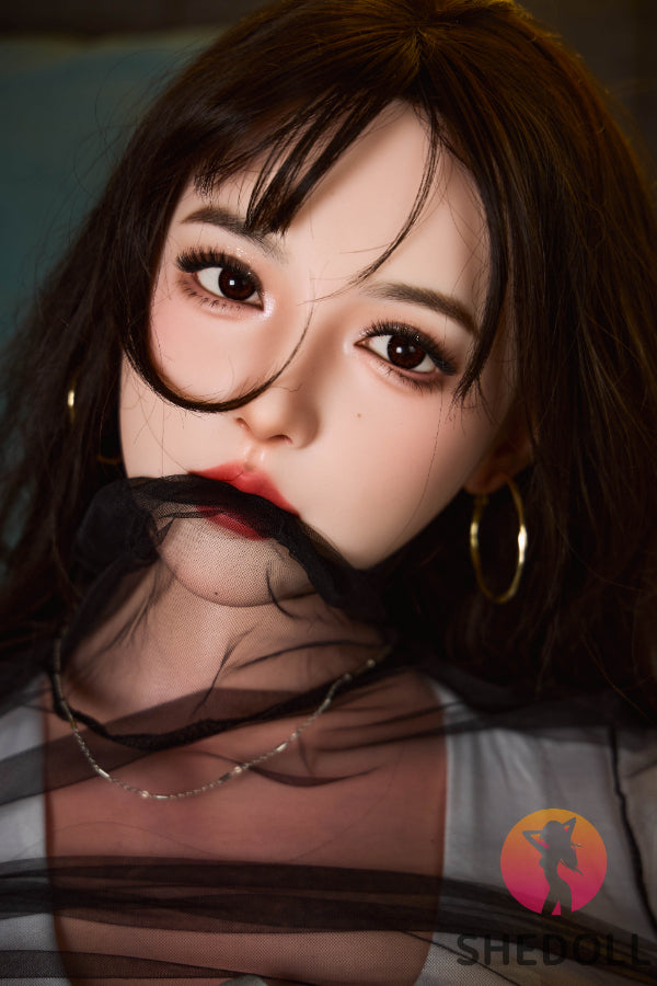 165cm/5ft5 E-cup Silicone Head Sex Doll - Suyuening