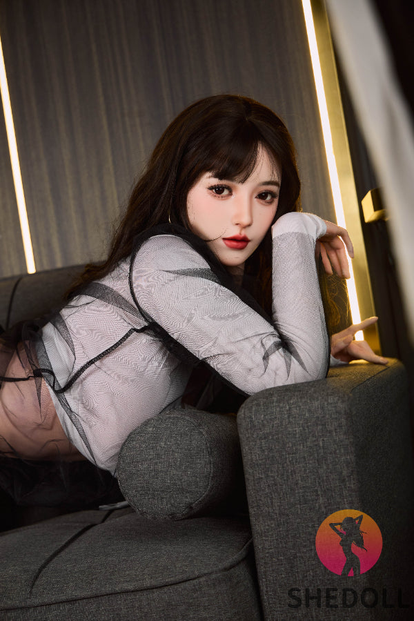165cm/5ft5 E-cup Silicone Head Sex Doll - Suyuening