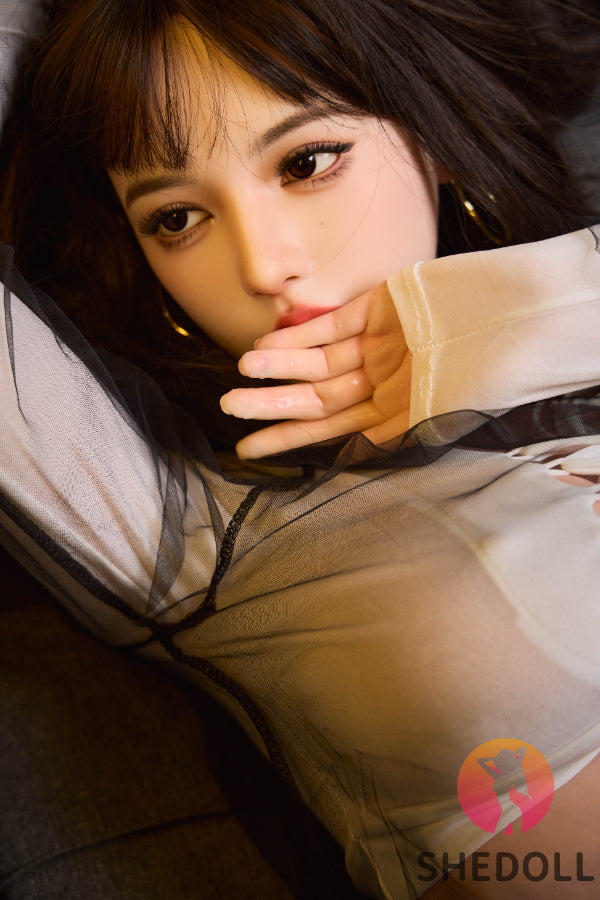 165cm/5ft5 E-cup Silicone Head Sex Doll - Suyuening