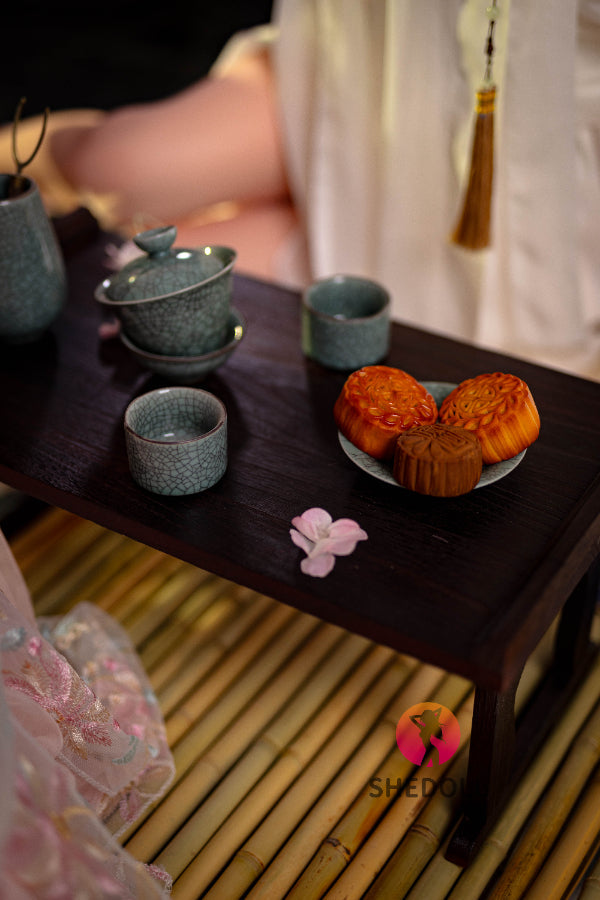 168cm/5ft8 D-cup Silicone Head Eyes Closed Sex Doll - Chuyue