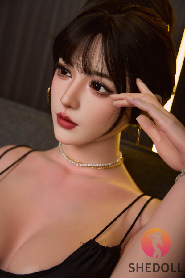 165cm/5ft5 E-cup Silicone Head Sex Doll - Suyuening
