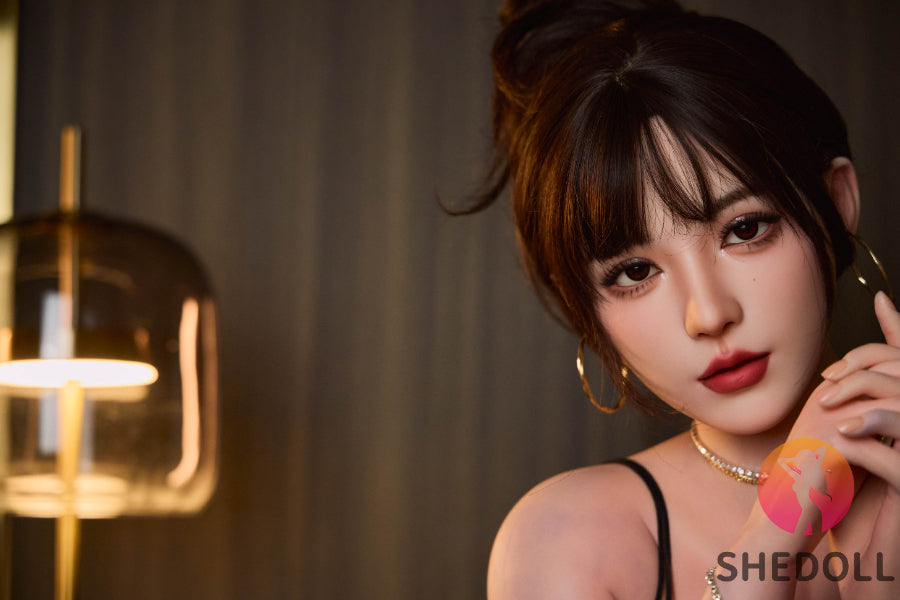 165cm/5ft5 E-cup Silicone Head Sex Doll - Suyuening