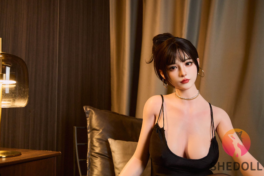 165cm/5ft5 E-cup Silicone Head Sex Doll - Suyuening