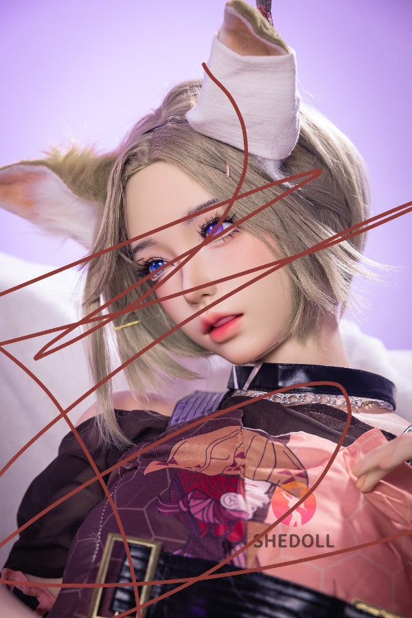 167cm/5ft7 D-cup Silicone Head Cosplay Sex Doll - Chuyue 2.0