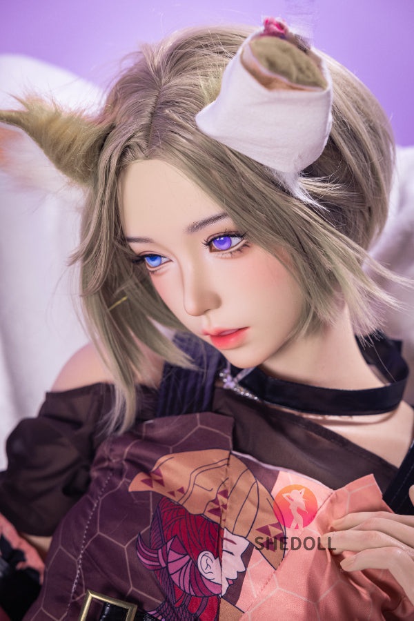 167cm/5ft7 D-cup Silicone Head Cosplay Sex Doll - Chuyue 2.0