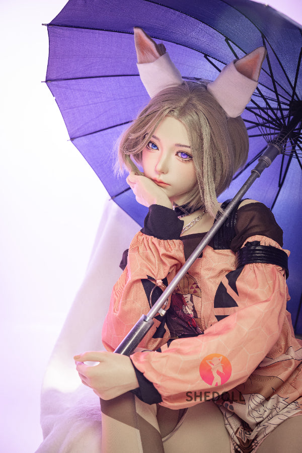 167cm/5ft7 D-cup Silicone Head Cosplay Sex Doll - Chuyue 2.0