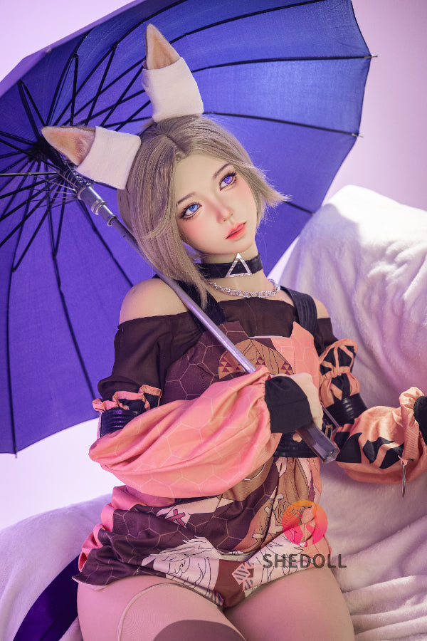 167cm/5ft7 D-cup Silicone Head Cosplay Sex Doll - Chuyue 2.0