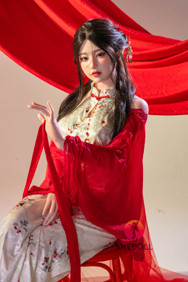 168cm/5ft8 D-cup Silicone Head Chinese Sex Doll - Suxingran