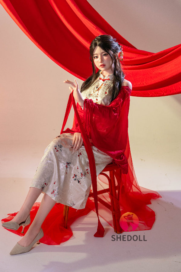 168cm/5ft8 D-cup Silicone Head Chinese Sex Doll - Suxingran