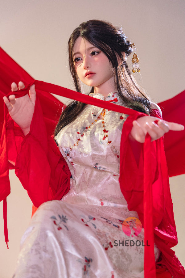 168cm/5ft8 D-cup Silicone Head Chinese Sex Doll - Suxingran