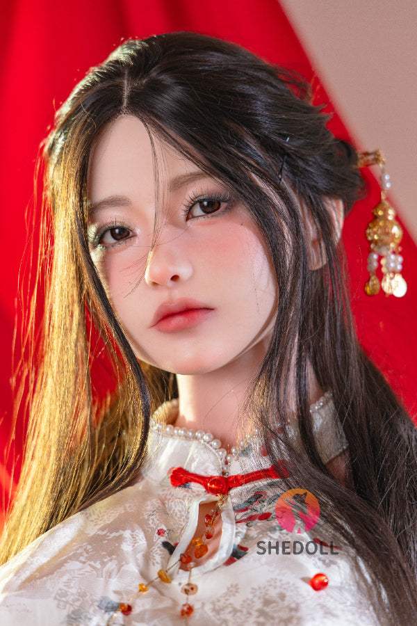 168cm/5ft8 D-cup Silicone Head Chinese Sex Doll - Suxingran