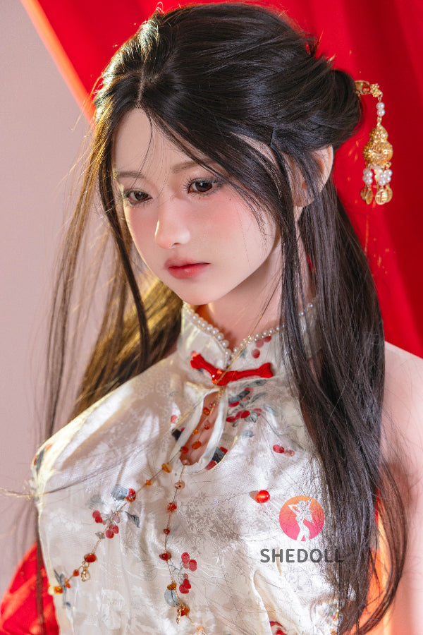 168cm/5ft8 D-cup Silicone Head Chinese Sex Doll - Suxingran