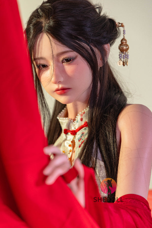 168cm/5ft8 D-cup Silicone Head Chinese Sex Doll - Suxingran